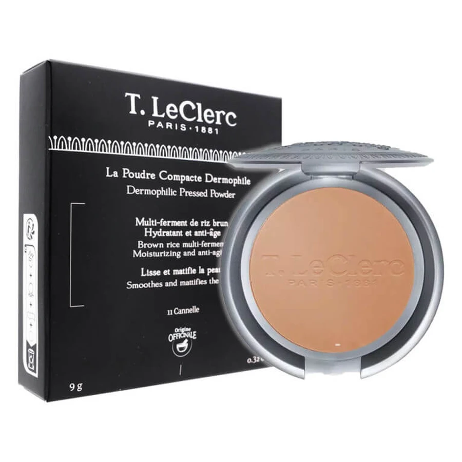 T.LECLERC DERMOPHILE COMPACT POWDER 9G CINNAMON 11