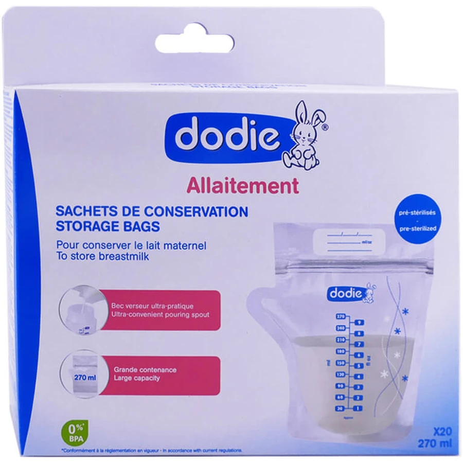 DODIE ALLAITEMENT SACHETS DE CONSERVATION 20 SACHETS