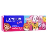 PASTILLA DE DIENTES ELGYDIUM KIDS EMOJI, DE 3 A 6 AÑOS, SABOR A FRESA, 50 ML