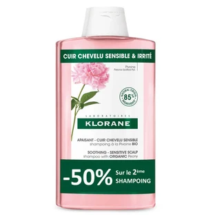 KLORANE VERZACHTENDE SHAMPOO VOOR DE GEVOELIGE HOOFDHUID, 2-PACK (ELK 400 ML)