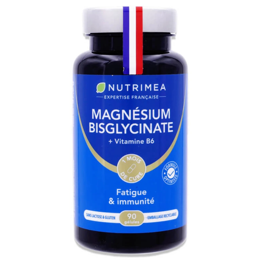 NUTRIMEA: BISGLICINATO DE MAGNESIO PARA COMBATIR LA FATIGA Y REFORZAR EL SISTEMA INMUNITARIO, 90 CÁPSULAS