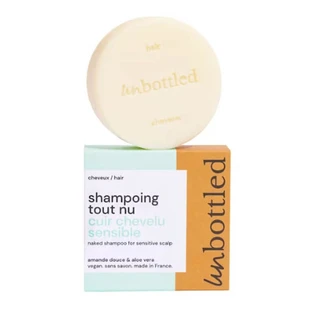 ȘAMPON FĂRĂ AMBALAJ, PENTRU SCALP SENSIBIL, VEGAN, FĂRĂ SĂPUN, 75 G