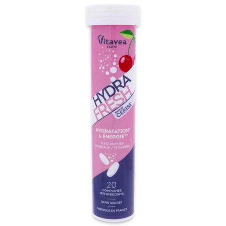 VITAVEA HYDRA FRESH KERSENSMAAK 20 TABLETTEN