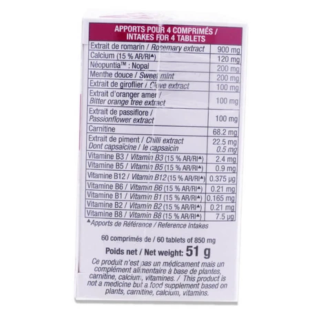 LES 3 CHENES NOPAL MINCINOV LOT DE 2X60 COMPRIMES