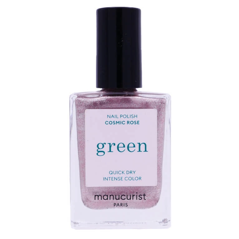 MANUCURIST GREEN COSMIC ROSE NAIL POLISH 15ML