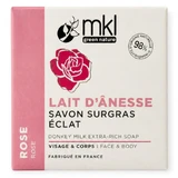 MKL Donkey Milk Moisturizing Soap with Rose Glow, 100g