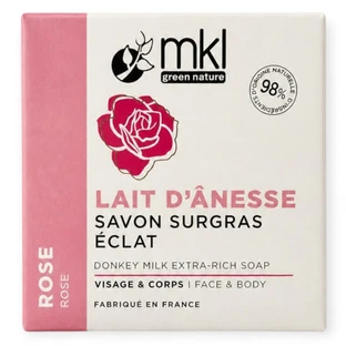 MKL Donkey Milk Moisturizing Soap with Rose Glow, 100g