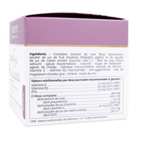 BIOCYTE GLOW ROSE: HELLIGKEIT UND AUSSTRAHLUNG, 60 KAPSELN