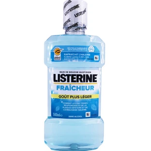 LISTERINE MOUTHWASH - FRESHNESS, LIGHTER TASTE, 500ML
