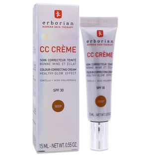 ERBORIAN CC CORRECTING CREAM, SHADE SPF 30 DEEP, 15 ML