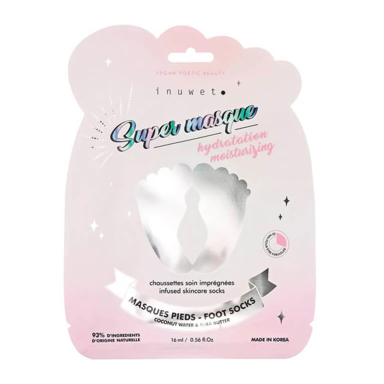 INUWET SUPER MOISTURIZING FOOT MASK 16 ML