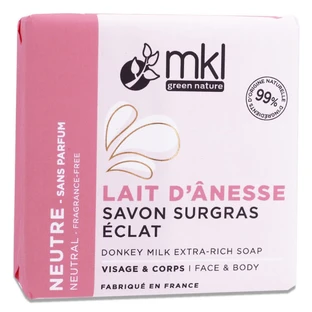MKL Donkey Milk Moisturizing Soap for a Radiant Complexion, Unscented, 100g