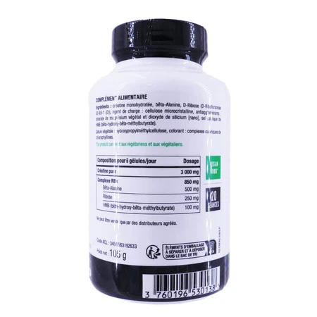 NHCO CREATINE RBX VOOR INTENSIEVE TRAININGEN 120 CAPSULES