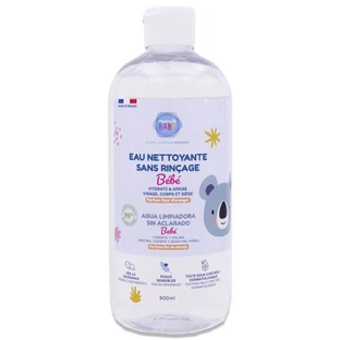 AGUA LIMPIADORA PARA BEBÉS SIN ACLARADO PHARMABABY, 500 ML