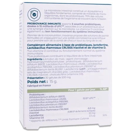 INOVANCE PROBIOVANCE IMMUNITY 30 CAPSULES