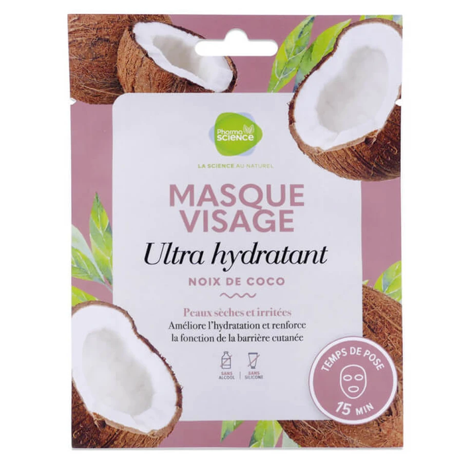 PHARMASCIENCE ULTRA-HYDRATING COCONUT FACE MASK