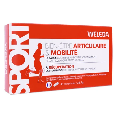 WELEDA SPORT GESUNDHEIT UND BEWEGLICHKEIT DER GELENKE 45 TABLETTEN