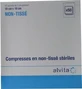 STERILE NONWOVEN GAZE COMPRESSES, 10x10 cm, 50 POUCHES