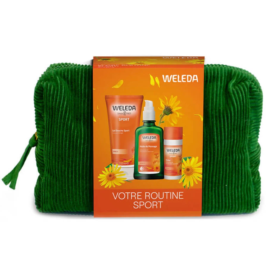 WELEDA SPORTS ROUTINE KIT: 3 PRODUCTS
