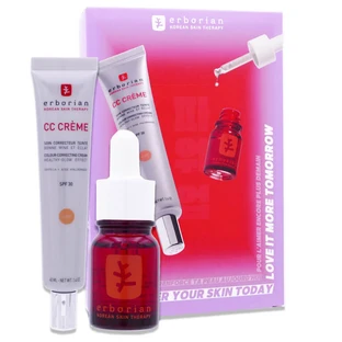 ERBORIAN CC CREAM DORE + ÖL-SERUM-SET