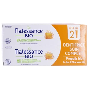 NATESSANCE ORGANIC COMPLETE CARE TOOTHPASTE 2X75ML