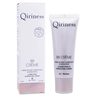 QIRINESS BB CORRECTING & PERFECTING FOUNDATION CREAM 02 MEDIUM 40ML
