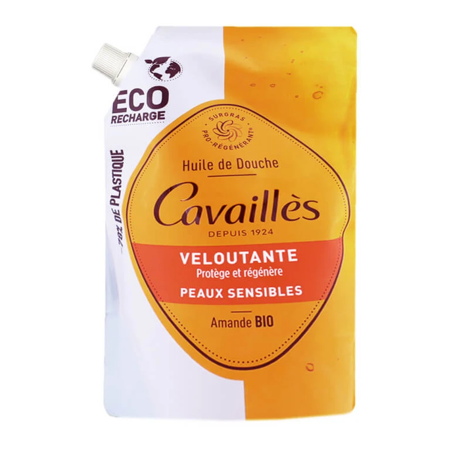 ROGE CAVAILLES ACEITE DE DUCHA SUAVIZANTE ECO, RECAMBIO DE 500 ML