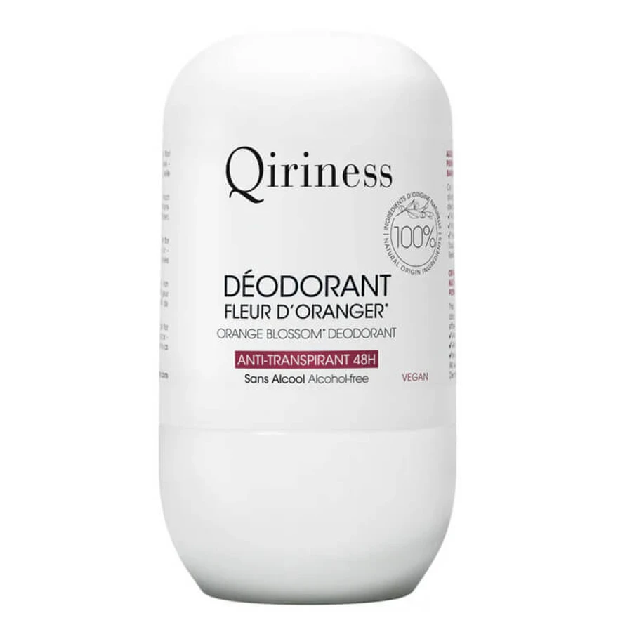 QIRINESS DEZODORANT CU PARFUM DE FLORI DE PORTOCAL 50 ML