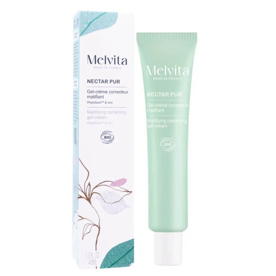 MELVITA PURE NECTAR MATTIERENDES KORREKTUR-GEL-CREME 40 ML