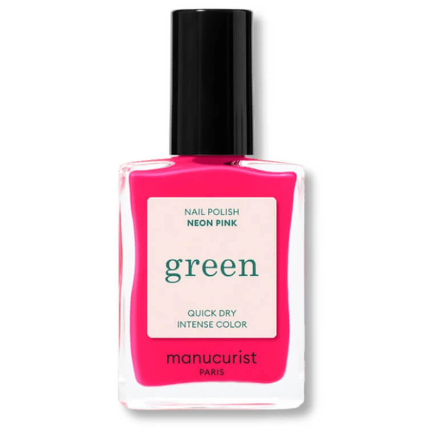 MANUCURIST NAGELLACK IN GRÜN UND NEON-ROSA, 15 ML