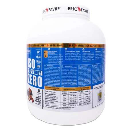 ERIC FAVRE ISO ZERO 100 % MOLKE, ERDNUSSBUTTER-SCHOKO-GESCHMACK, 1,5 KG