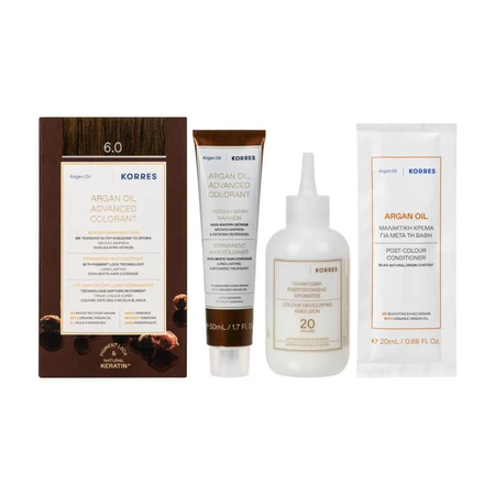 KORRES PERMANENT HAIR COLOR WITH ARGAN OIL - DARK BLONDE