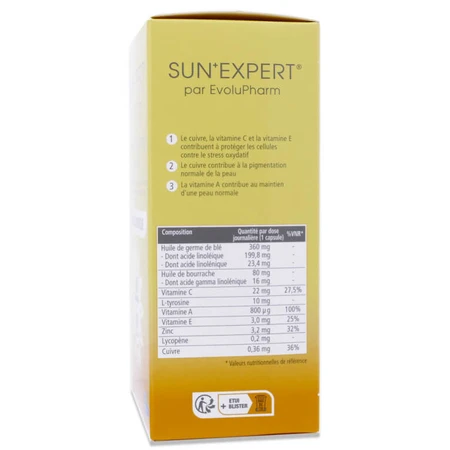 SUN+EXPERT 60 ANTIOXIDANT CAPSULES