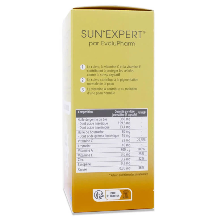 SUN+EXPERT 60 ANTIOXIDANT CAPSULES