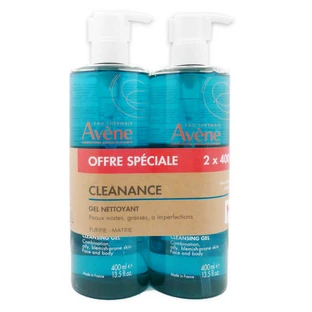 AVENE CLEANANCE REINIGINGSGEL, VERPAKKING VAN 2 X 400 ML