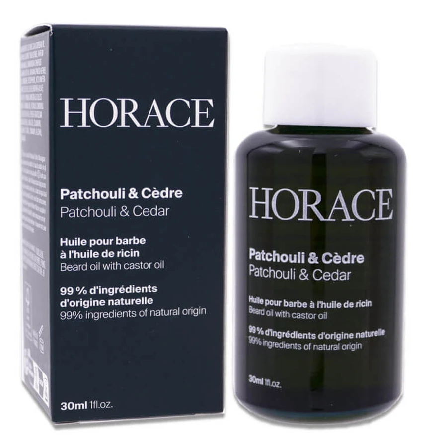 HORACE PATCHOULI & CÈDRE HUILE POUR BARBE 30ML