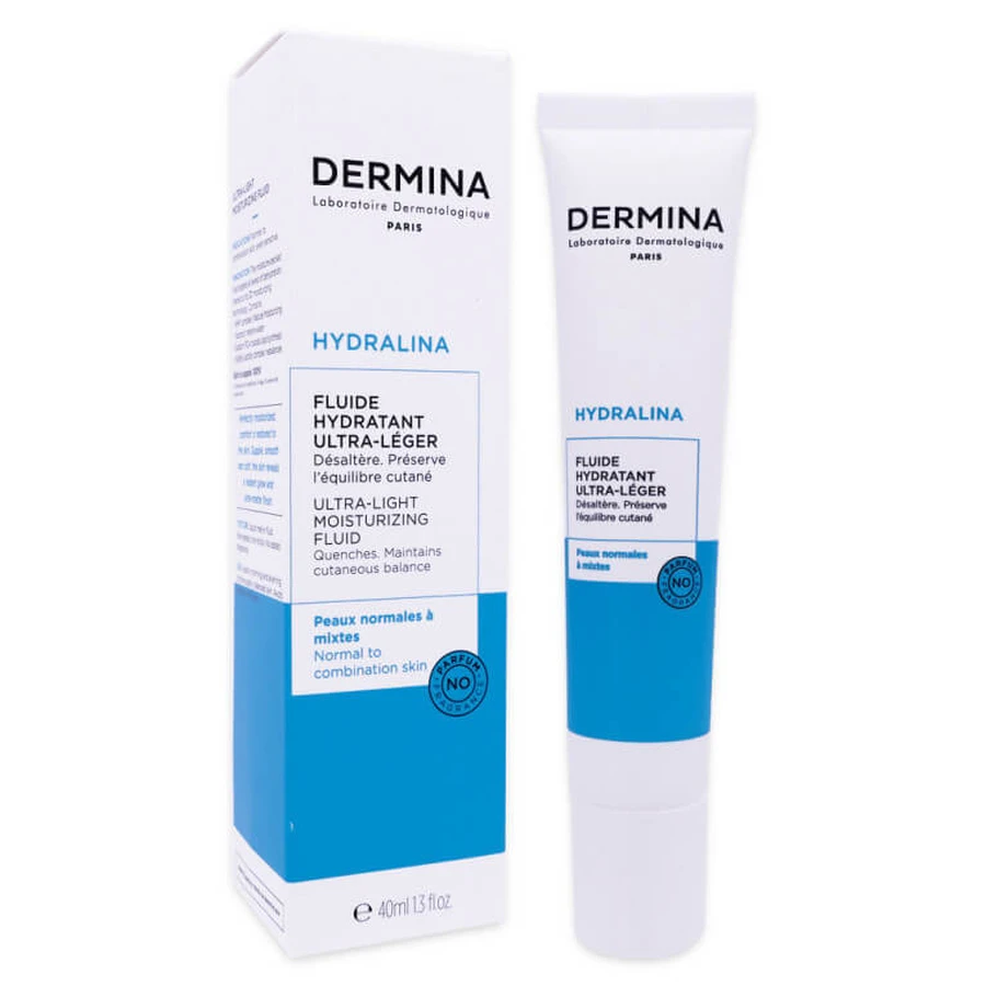 DERMINA HYDRALINA ULTRA-LIGHT MOISTURIZING LOTION 40ML