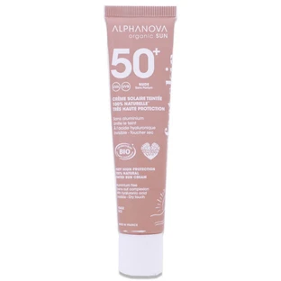 ALPHANOVA ORGANIC TINTED SUNSCREEN NUDE SPF 50+ 40G