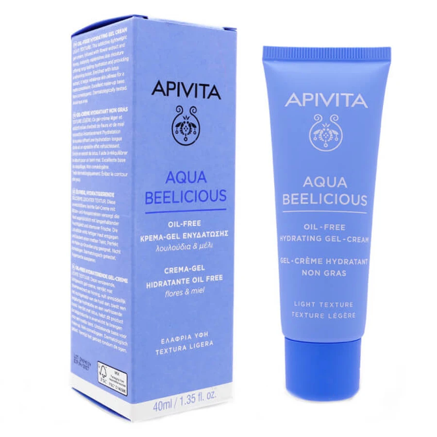 APIVITA AQUA BEELICIOUS LICHTE HYDRATERENDE GEL-CRÈME 40 ML