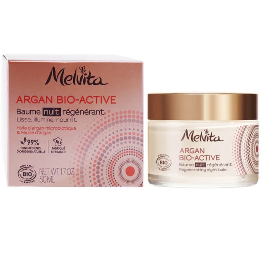 MELVITA BIO ARGAN ACTIVE REGENERIERENDER NACHTBALSAM 50 ML
