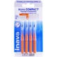 INAVA MONO COMPACT NARROW INTERDENTAL BRUSHES 1.2 MM X 4