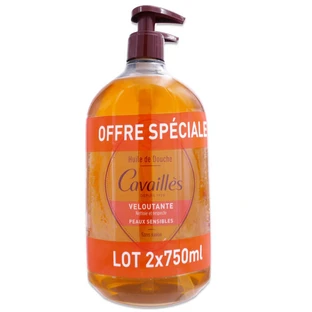 ROGE CAVAILLES HUILE DE DOUCHE VELOUTANTE LOT DE 2X750ML