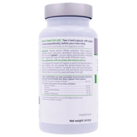 BIOCYTE 5 ENZIMAS DIGESTIVAS 30 CÁPSULAS