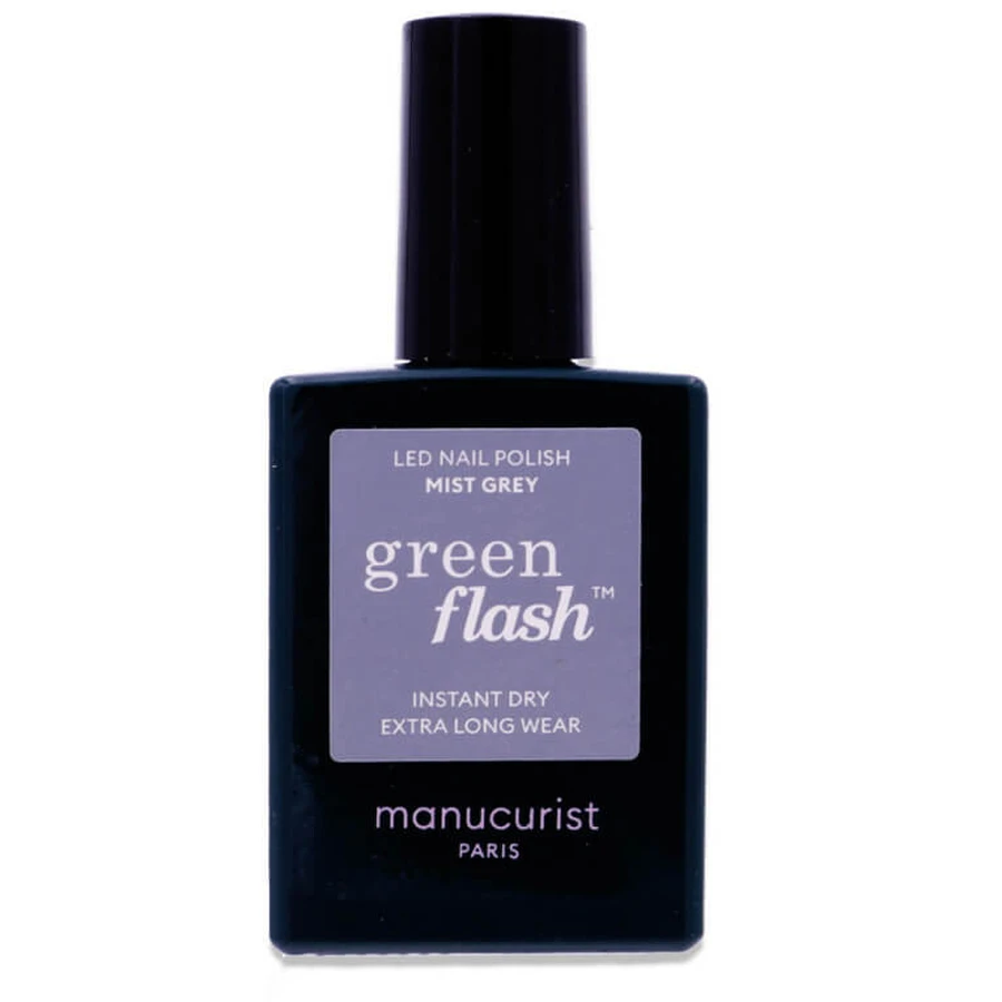 MANUCURIST GREEN FLASH MIST GREY NAIL POLISH 15ML
