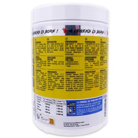 ERIC FAVRE BCAA 8.1.1 ZERO SAVEUR PINA COLADA 500G