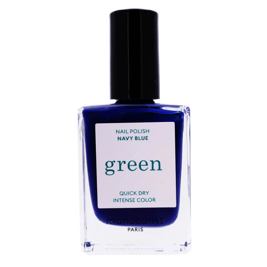 MANUCURIST GROEN-MARINEBLAUWE NAGELLAK NIEUW 15 ML