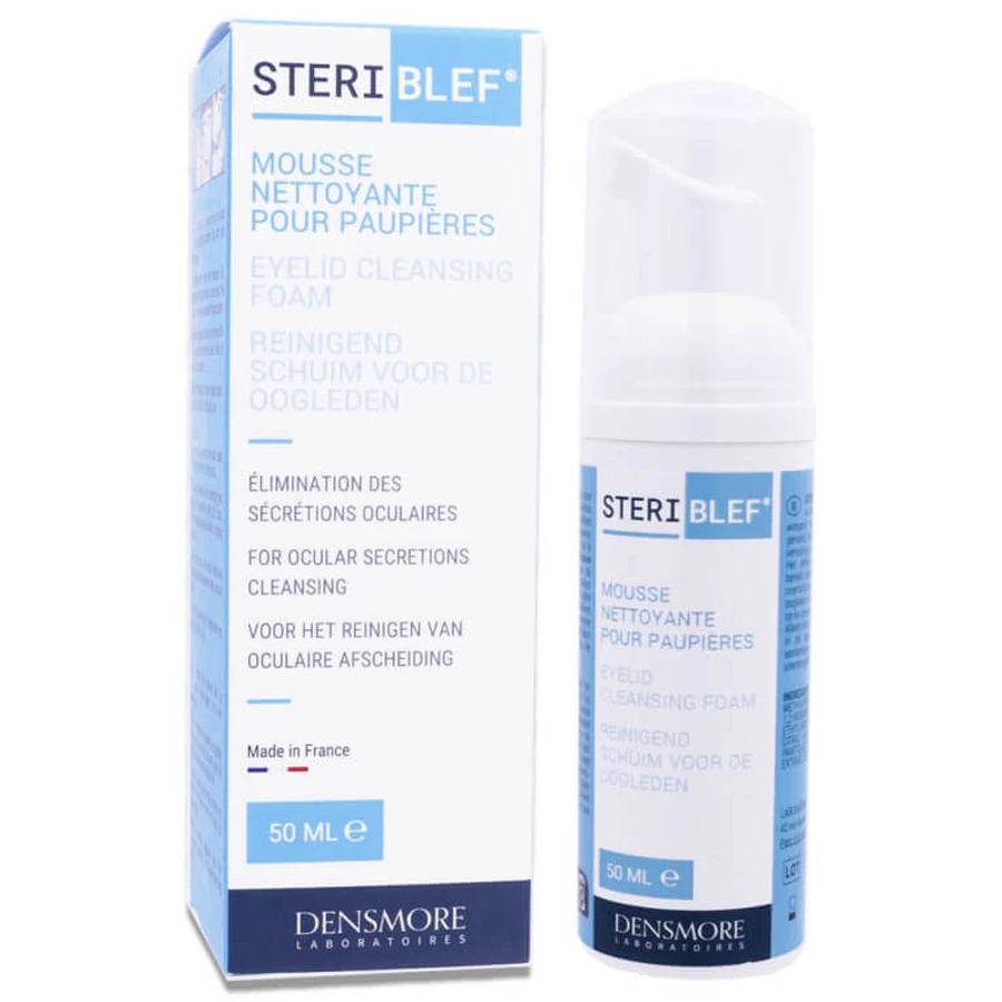DENSMORE STERIBLEF ESPUMA LIMPIADORA PARA PÁRPADOS 50 ML