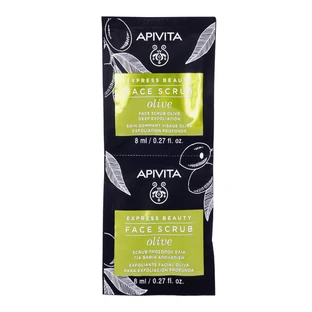 APIVITA EXPRESS BEAUTY OLIVE EXFOLIATING SCRUB 2X8ML