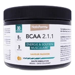 NAT & FORM BCAA 2.1.1, 30 SERVINGS, PASSION FRUIT FLAVOR