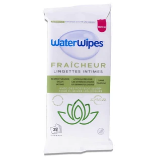 WATERWIPES FRAICHEUR LINGETTES INTIMES X28